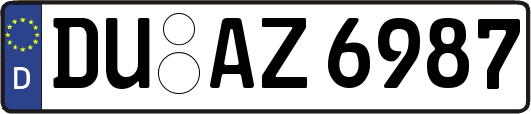 DU-AZ6987