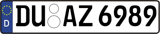 DU-AZ6989
