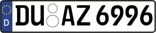 DU-AZ6996