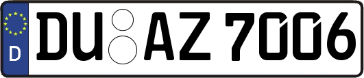 DU-AZ7006
