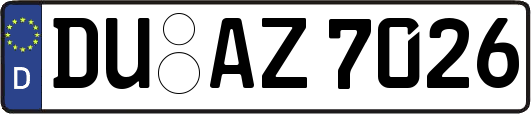 DU-AZ7026