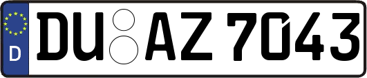 DU-AZ7043