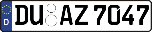 DU-AZ7047
