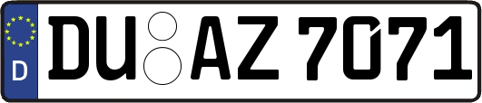DU-AZ7071