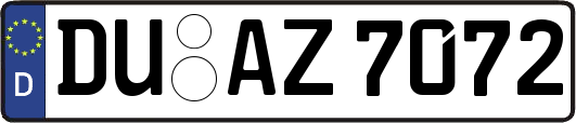 DU-AZ7072