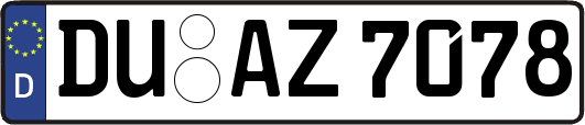 DU-AZ7078