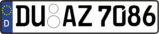 DU-AZ7086