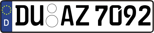 DU-AZ7092