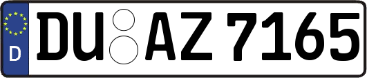 DU-AZ7165