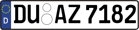 DU-AZ7182