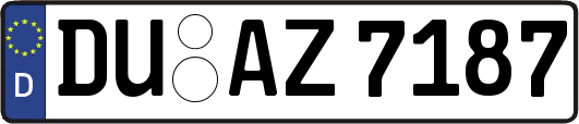 DU-AZ7187