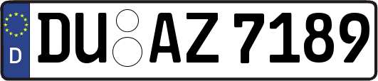 DU-AZ7189