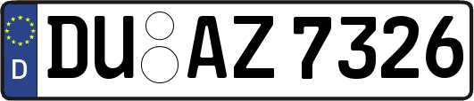 DU-AZ7326