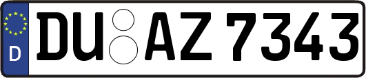 DU-AZ7343