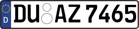DU-AZ7465