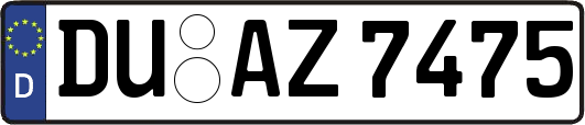 DU-AZ7475