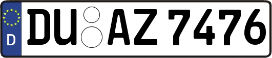 DU-AZ7476