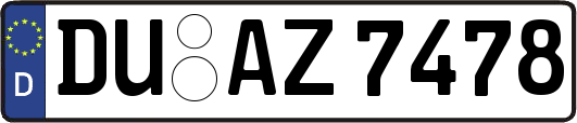 DU-AZ7478