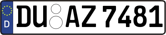 DU-AZ7481