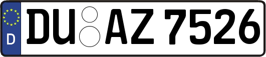 DU-AZ7526