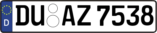 DU-AZ7538