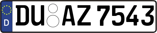 DU-AZ7543
