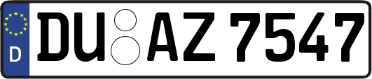 DU-AZ7547