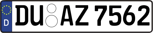 DU-AZ7562