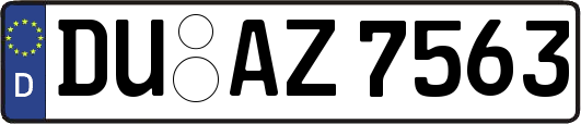 DU-AZ7563