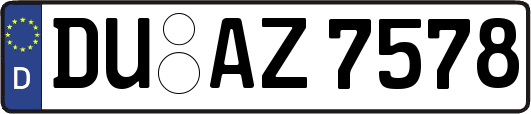 DU-AZ7578