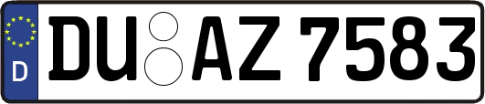 DU-AZ7583