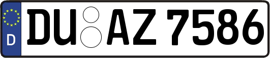 DU-AZ7586