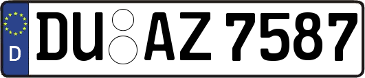 DU-AZ7587