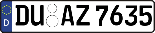 DU-AZ7635