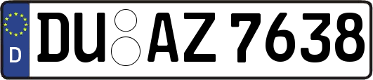DU-AZ7638