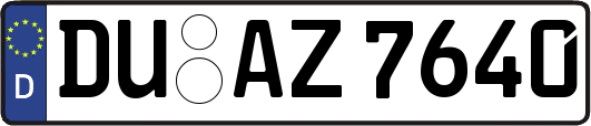 DU-AZ7640