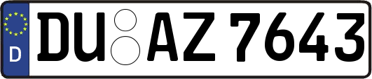 DU-AZ7643