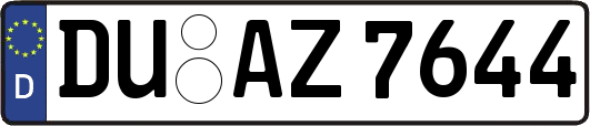 DU-AZ7644