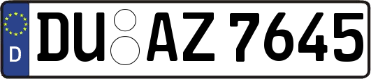 DU-AZ7645