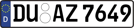 DU-AZ7649