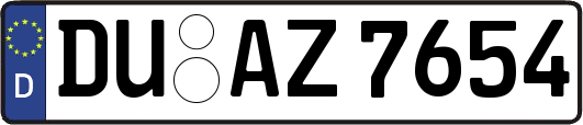 DU-AZ7654