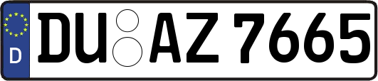 DU-AZ7665