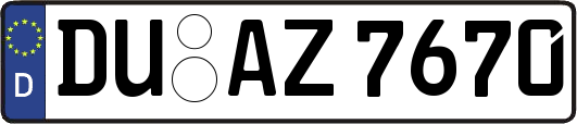 DU-AZ7670