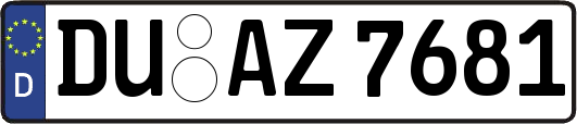 DU-AZ7681
