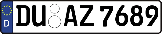 DU-AZ7689
