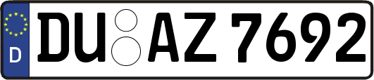 DU-AZ7692