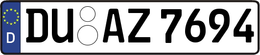 DU-AZ7694