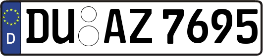 DU-AZ7695