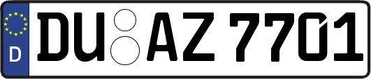 DU-AZ7701