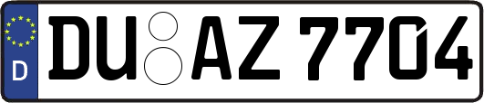 DU-AZ7704